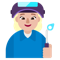 Woman Factory Worker- Medium-Light Skin Tone emoji on Microsoft